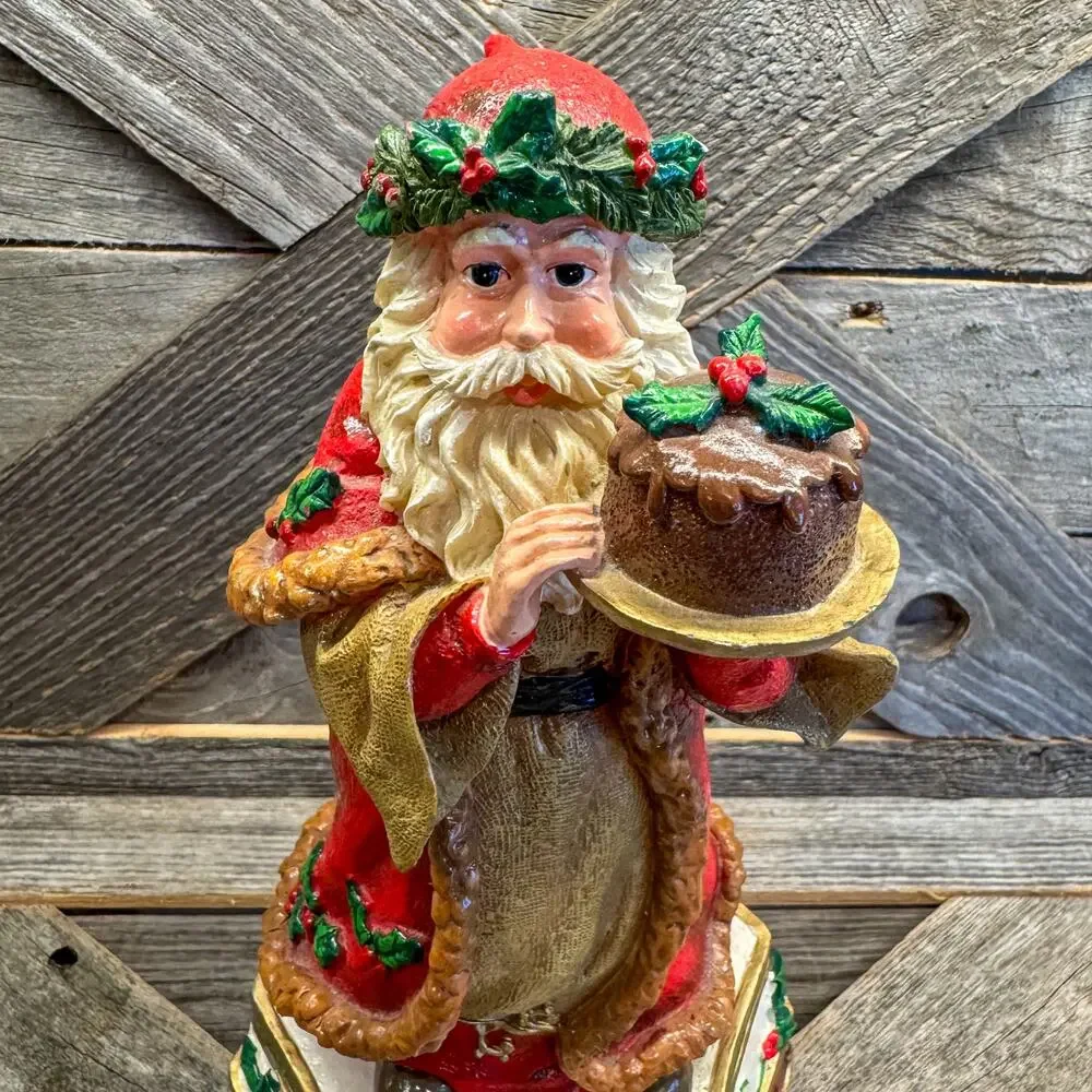 Vintage Visions of Santa 1894 Victorian Cake Figurine Home for Holidays 10